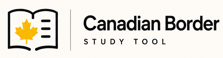 Canadian Border Study Tool